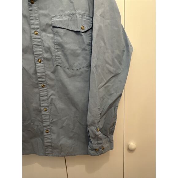 Patagonia SLICK CALM Vented Fishing Shirt, Quick Dry Blend Men's L, BLUE 52230 - Picture 4 of 13